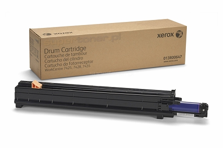 Oryginalny bęben Xerox WorkCentre 7425, Xerox WorkCentre 7428, Xerox WorkCentre 7435. Bęben (Drum Cartridge) pasuje do kolorów: Cyan, Magenta, Żólty i Czarny. W zestawie jest jedna sztuka bębna, do jednego koloru. Wydajnośc do 61000 stron.