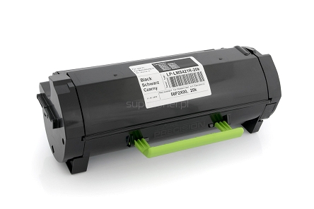 Toner do drukarki Lexmark MS621, Lexmark MS621dn. Zamiennik refabrykowany tonerów o kodzie: 56F2X00, 56F2X, 56F2X0E, 56F0XA. Wydajność tonera wynosi 20000 stron. Markowy produkt Laser PRECISION®.