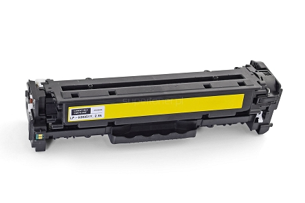 Toner do HP 305A CE412A Żółty / Yellow 2600 stron. Pasuje do drukarek Hewlett-Packard: HP Color LaserJet Pro 400 M475 M475dn M475dw MFP. Markowy zamiennik Laser PRECISION®.