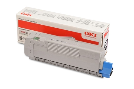 Oryginalny toner OKI C612 C612n C612dn czarny (Black). Kod kasety 46507508, wydajność 8000 stron.