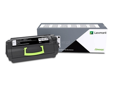 Toner Lexmark 52D0HAL, 522HAL oryginalny toner do etykiet do drukarek Lexmark MS710, Lexmark MS710dn. Wydajność tonera 25000 stron zgodnie z normą ISO / IEC 19752.