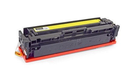 Zgodny toner HP Color LaserJet Pro M280 M280nw żółty/Yellow (CF542X, 203X). Toner o wysokiej wydajności 2500 stron. Markowy nowy produkt Laser PRECISION®.