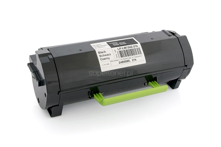 Zamienny toner Lexmark M3250, kolor czarny, odpowiada kodowi OEM kasety: 24B6888. Markowy toner zamienny Laser PRECISION® o wydajności 21000 stron.