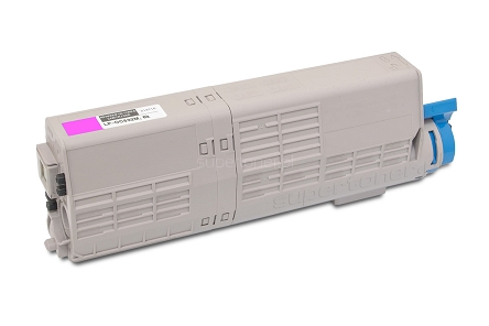 Toner do drukarki OKI MC563 MC563dn Magenta Purpurowy 46490606 o wydajności 6000 stron zamiennik marki Laser PRECISION