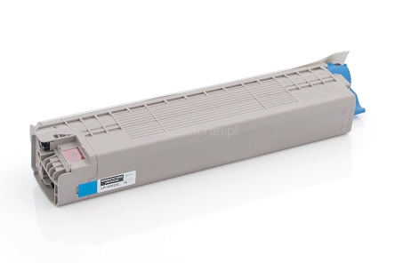 Zamienny toner OKI C823 C823n C823dn Błękitny/Cyan (46471103) Wydajność 7000 stron przy pokryciu 5%. Markowy produkt Laser PRECISION®.