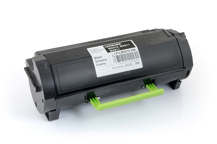 Toner do drukarki Lexmark MX510, Lexmark MX510de. Kaseta zamienna dla kodów: 60F2X00, 602X, 60F2X0E, 602XE, 60F0XA0, 600XA o wydajności 20000 stron marki Laser PRECISION®.