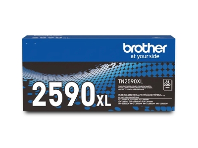 Oryginalny toner Brother do drukarek: Brother DCP-L2600, Brother DCP-L2600D, Brother DCP-L2622, Brother DCP-L2622DW, Brother DCP-L2640, Brother DCP-L2640DN, Brother HL-L2402, Brother HL-L2402D, Brother HL-L2442, Brother HL-L2442DW, Brother HL-L2460, Brother HL-L2460DN, Brother MFC-L2802, Brother MFC-L2802DN, Brother MFC-L2802DW, Brother MFC-L2862, Brother MFC-L2862DW, Brother MFC-L2922, Brother MFC-L2922DW. Toner czarny o kodzie TN2590XL i wydajności 3000 stron.