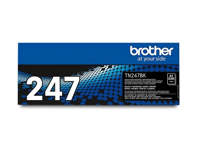 Oryginalny toner Brother TN247BK (TN-247BK) czarny (Black) do drukarek Brother DCP-L3510 DCP-L3510CDW DCP-L3517 DCP-L3517CDW DCP-L3550 DCP-L3550CDW HL-L3210 HL-L3210CW HL-L3230 HL-L3230CDW HL-L3270 HL-L3270CDW MFC-L3710 MFC-L3710CW MFC-L3730 MFC-L3730CDN MFC-L3730CDW MFC-L3750 MFC-L3750CDW MFC-L3770 MFC-L3770CDW. Toner czarny o wydajności 3000 stron wg normy ISO/IEC 19798.