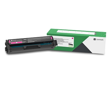 Oryginalny toner Lexmark do drukarki Lexmark C3224dw C3326dw C3426dw MC3224adwe MC3224dwe MC3224i MC3326adwe MC3326i MC3426adwe MC3426i Magenta kod OEM C3220M0 o wydajności 1500 stron