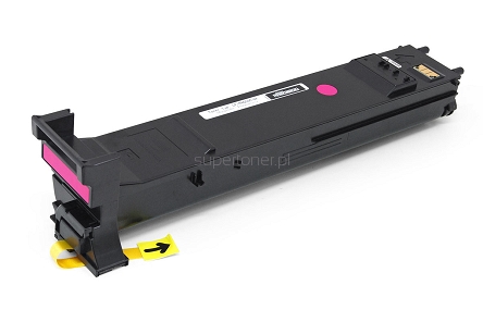 Toner do drukarki Konica Minolta Bizhub C20 C20P Purpurowy (Magenta), kod A0DK353, TN-318M 8000 stron. Markowy zamiennik Laser PRECISION®.