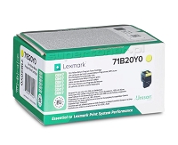 Oryginalny toner Lexmark CS317 CS417 CS517 CX317 CX417 CX517 żółty (71B20Y0) [2.3k]