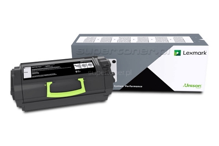 Lexmark 62D2X00 (622X) oryginalny toner do drukarek Lexmark MX711de, Lexmark MX711dhe, Lexmark MX810dxfe, Lexmark MX810dxme, Lexmark MX810dxpe, Lexmark MX810dpe, Lexmark MX810dfe, Lexmark MX810dme, Lexmark MX811dxme, Lexmark MX811dfe, Lexmark MX811dme, Lexmark MX811dpe, Lexmark MX811dxpe, Lexmark MX811dxfe, Lexmark MX812dpe, Lexmark MX812dfe, Lexmark MX812dxpe, Lexmark MX812dxfe Lexmark MX812dme, Lexmark MX812dxme. Wydajnośc tonera 45000 stron wg normy ISO/IEC 19752.